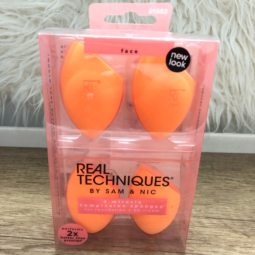 Real Techniques Face 4 Miracle Complexion Sponges